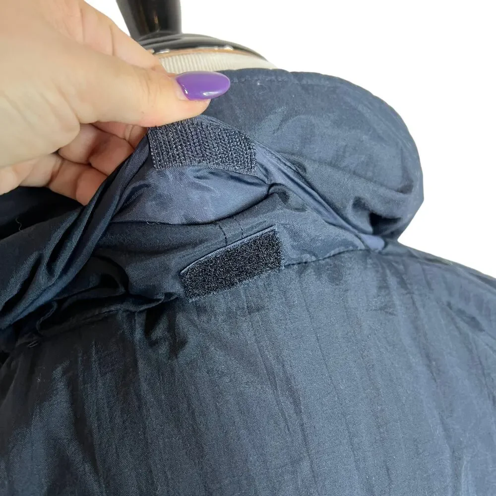 Rugged Outerwear Win Air Storm Parka Jacket NWT Water Resistant Navy Mens Large